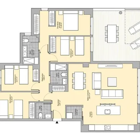 Διαμέρισμα Amazing 4 Bedroom With Pools + Gym - Rdr269 *